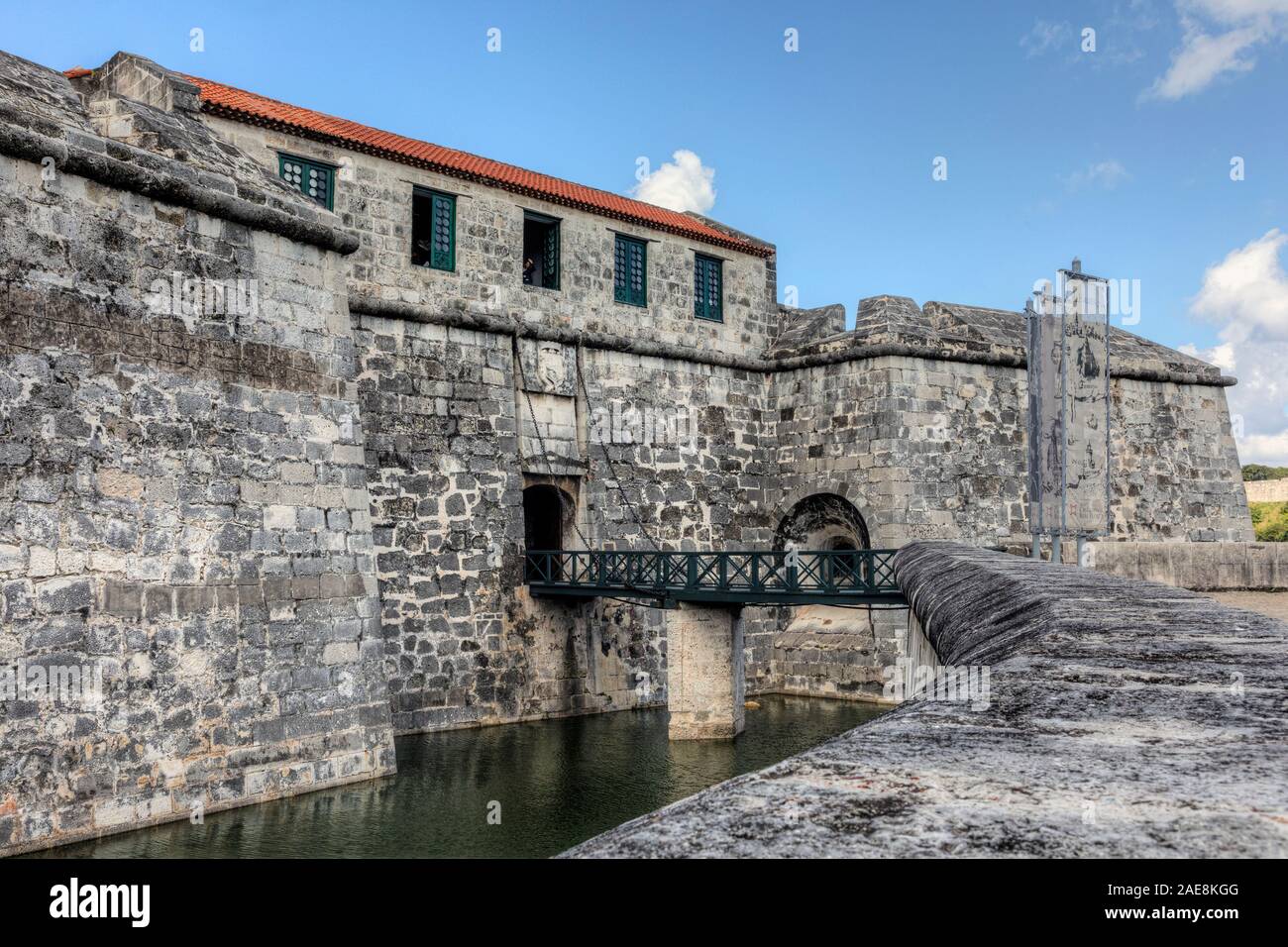 Castillo de la Real Fuerza, Old Havana, Cuba, North America Stock Photo