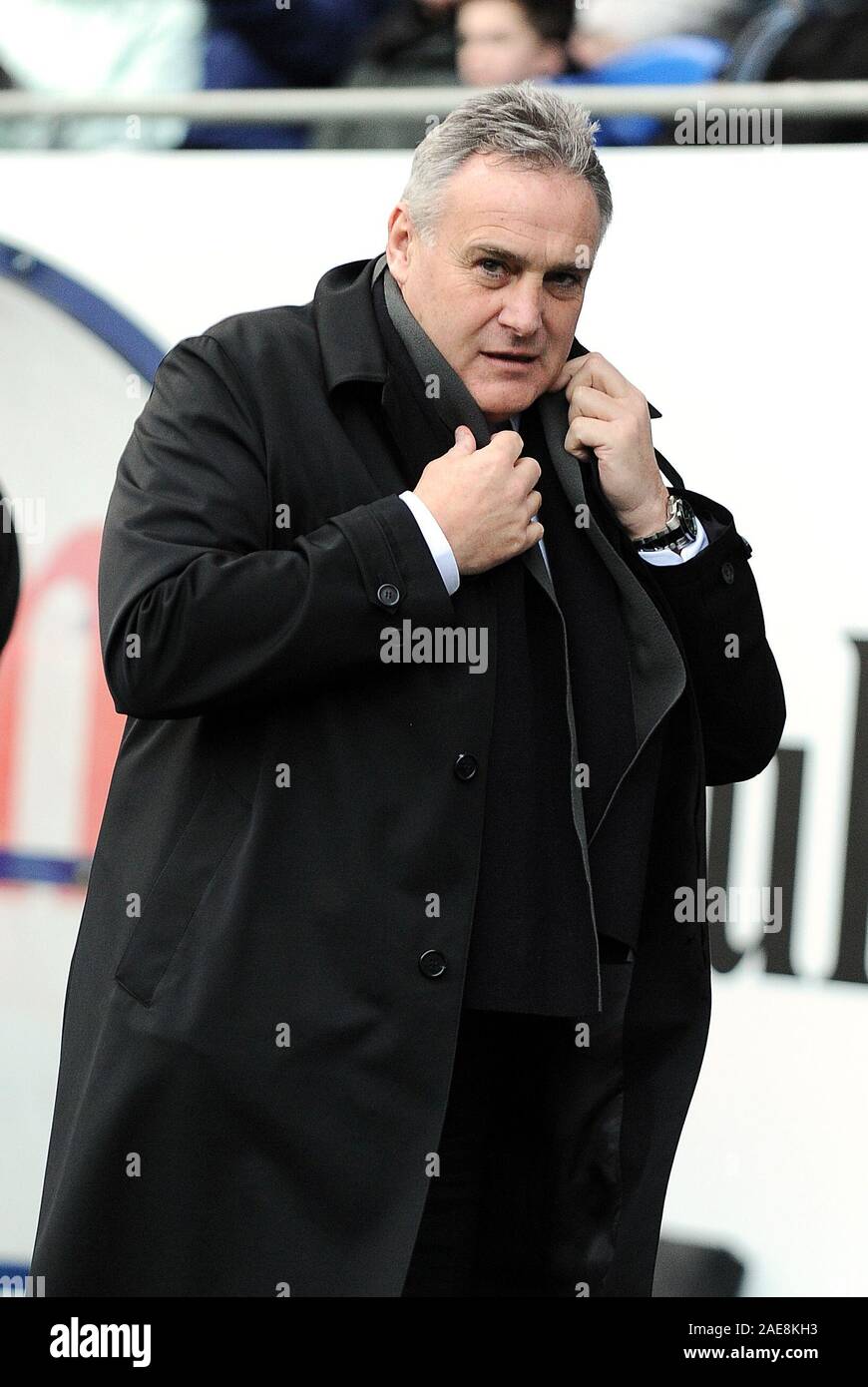 22nd January 2011 - NPower Championship Football - Cardiff Vs Watford - Cardiff Manager Dave Jones.  Photographer: Paul Roberts / One Up Top/Alamy. Stock Photo