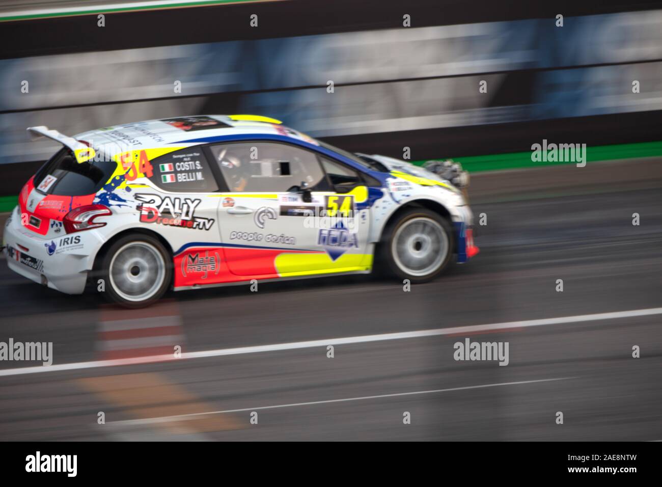 Monza Rally Show 2019, Italy, Monza Eni Circuit Stock Photo