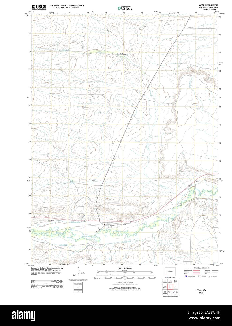 Map of opal hi-res stock photography and images - Alamy