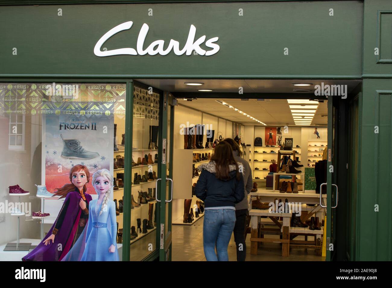 Clarks shoe shop logo hi-res stock photography and images - Alamy