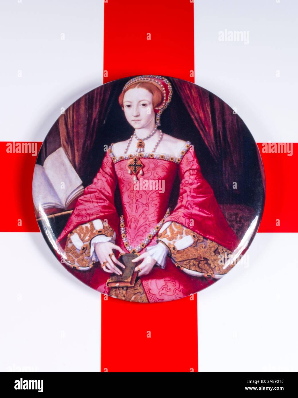 Queen elizabeth flag hi-res stock photography and images - Alamy