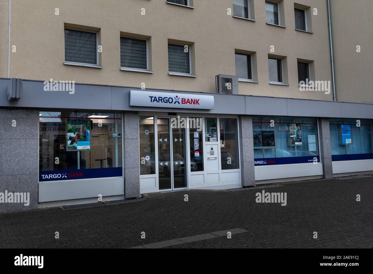 Wolfsburg Germany Dec 5th 2019 Targo Bank Is A Dusseldorf Located Retail Bank One Of It S 318 Branches Is Located In Wolfsburg Stock Photo Alamy