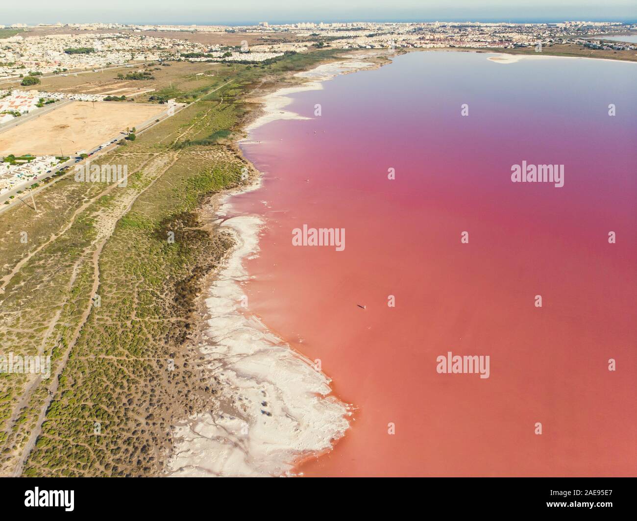 Spain's Pink-Water Lake, Las Salinas de Torrevieja - Apartment Costa Blanca