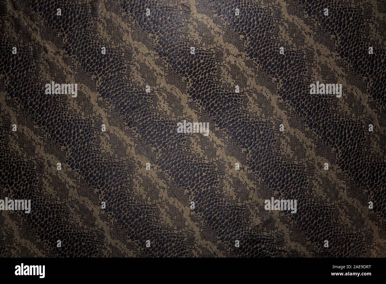 Dark fabric with patterns and textile texture background Stock Photo
