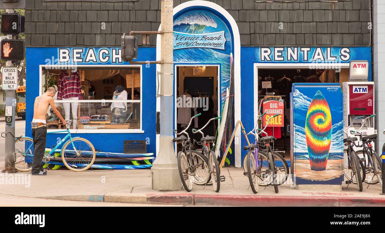 Venice Beach, California, USA Stock Photo