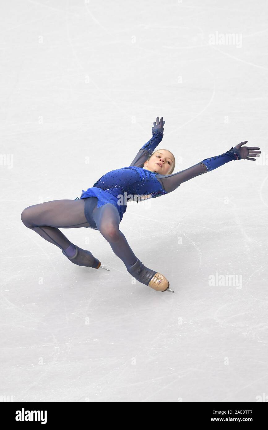 Turin, Italy. 07th Dec, 2019. Turin, Italy. 07th Dec, 2019. Alexandra  TRUSOVA from Russia, during Senior Ladies Free Program at the ISU Junior &  Senior Grand Prix of Figure Skating Final 2019/20