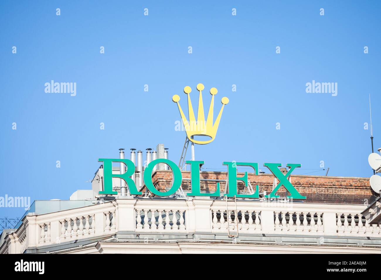 Anstændig respekt Joke Rolex signage hi-res stock photography and images - Alamy