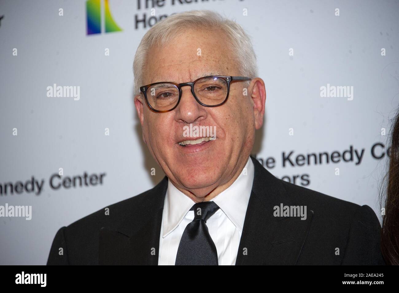 Washington DC, USA. 7th Dec, 2019. David Rubenstein arrives for the formal Artist's Dinner honoring the recipients of the 42nd Annual Kennedy Center Honors at the United States Department of State in Washington, DC on Saturday, December 7, 2019. The 2019 honorees are: Earth, Wind & Fire, Sally Field, Linda Ronstadt, Sesame Street, and Michael Tilson Thomas Credit: Ron Sachs/CNP/ZUMA Wire/Alamy Live News Stock Photo