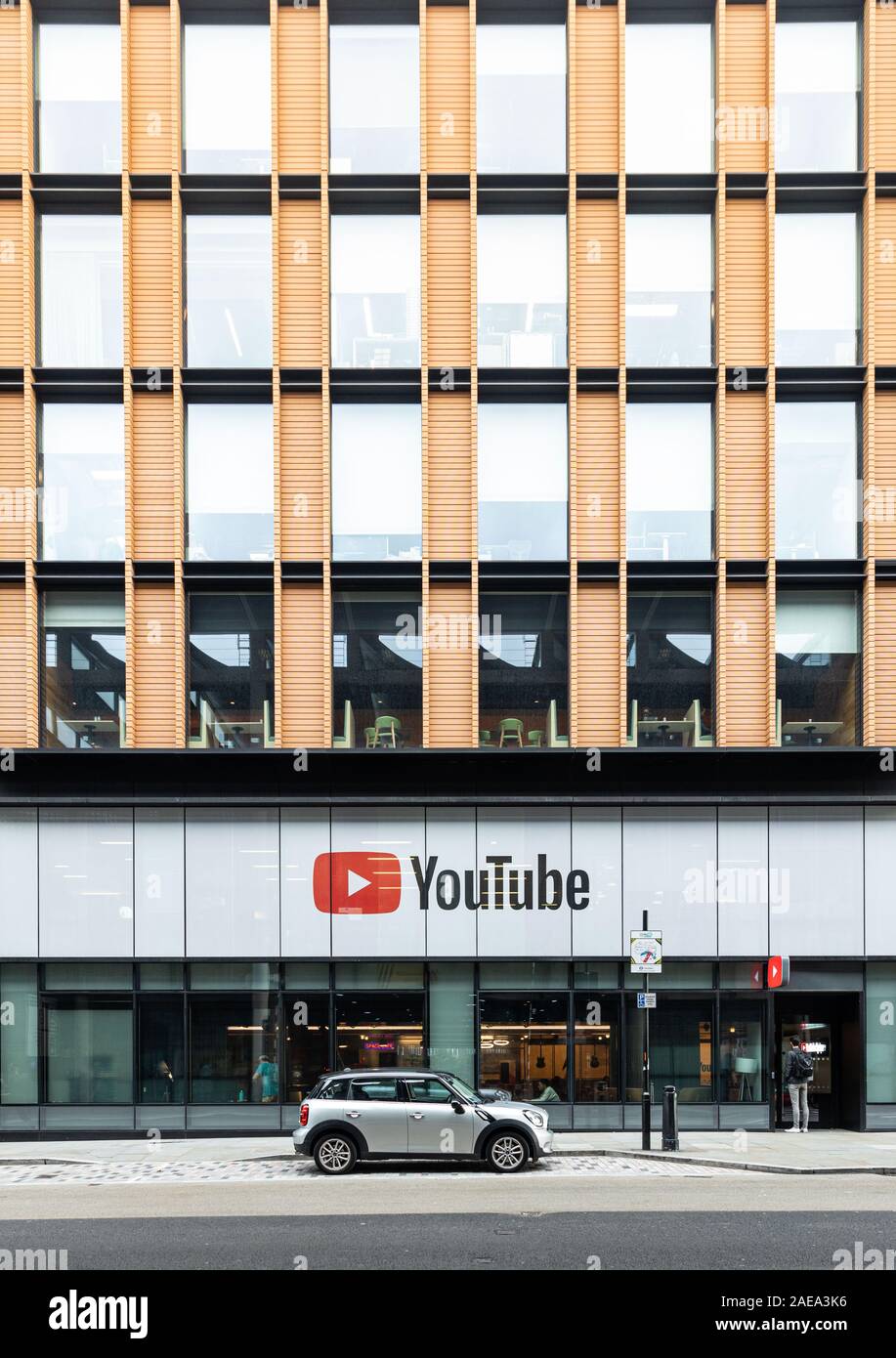 The You Tube headquarters in London Kings Cross Stock Photo