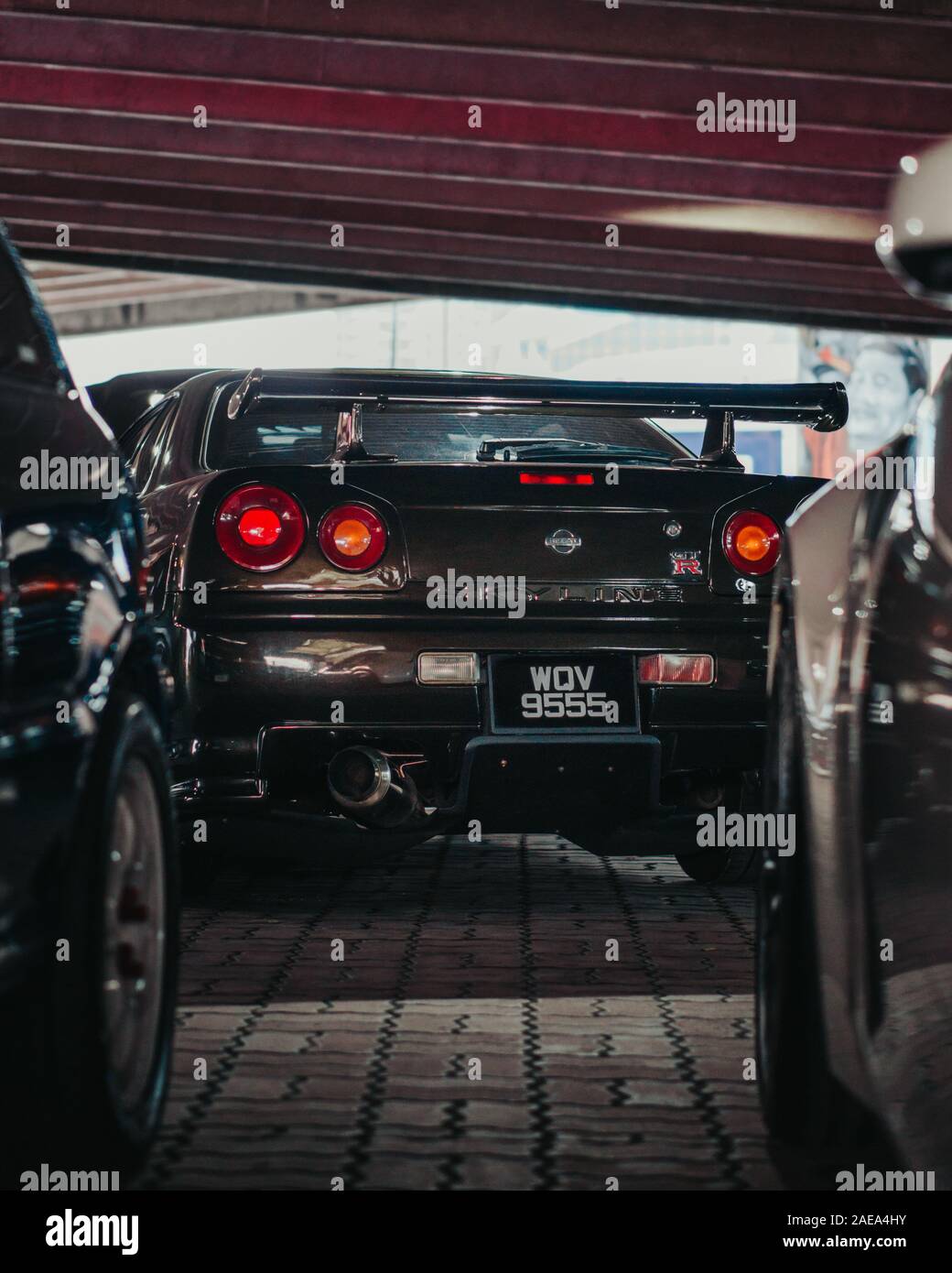 Nissan Skyline Gtr R34 In Youth Automotive Culture In Shah Alam Malaysia Stock Photo Alamy