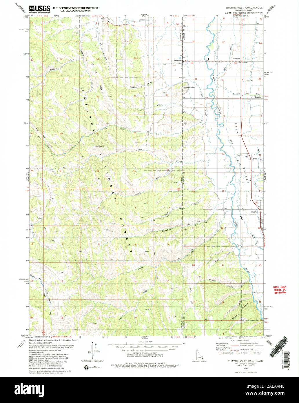 Thayne map Cut Out Stock Images & Pictures Alamy