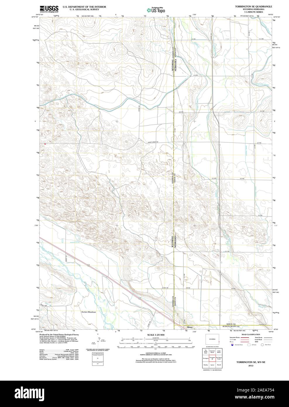 Map of torrington Cut Out Stock Images & Pictures Alamy