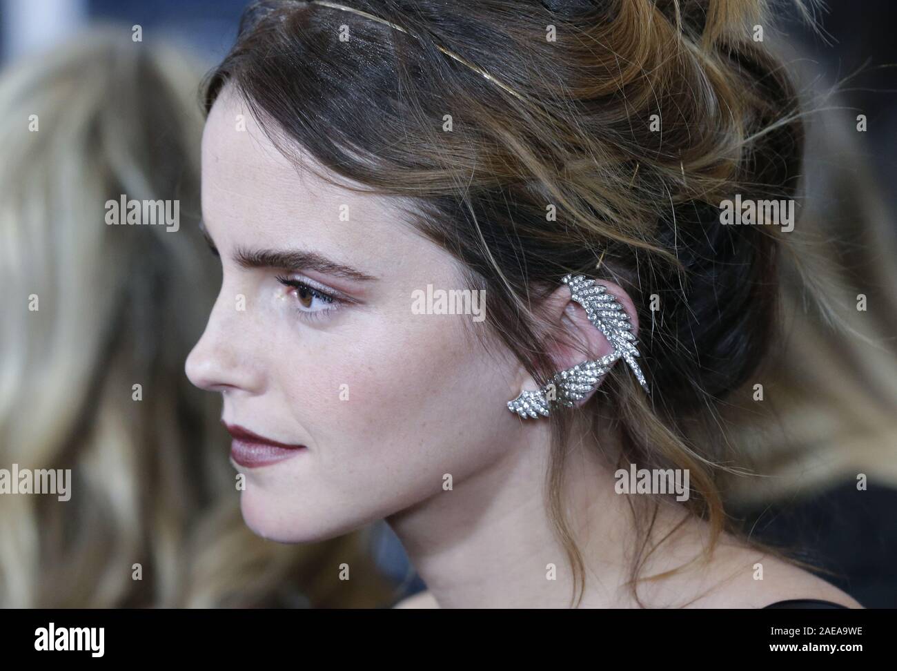 New York Usa 08th Dec 2019 Emma Watson Arrives On The