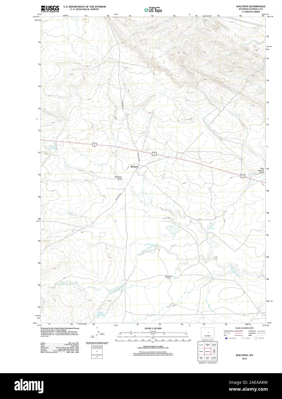 Map of waltman Cut Out Stock Images & Pictures - Alamy