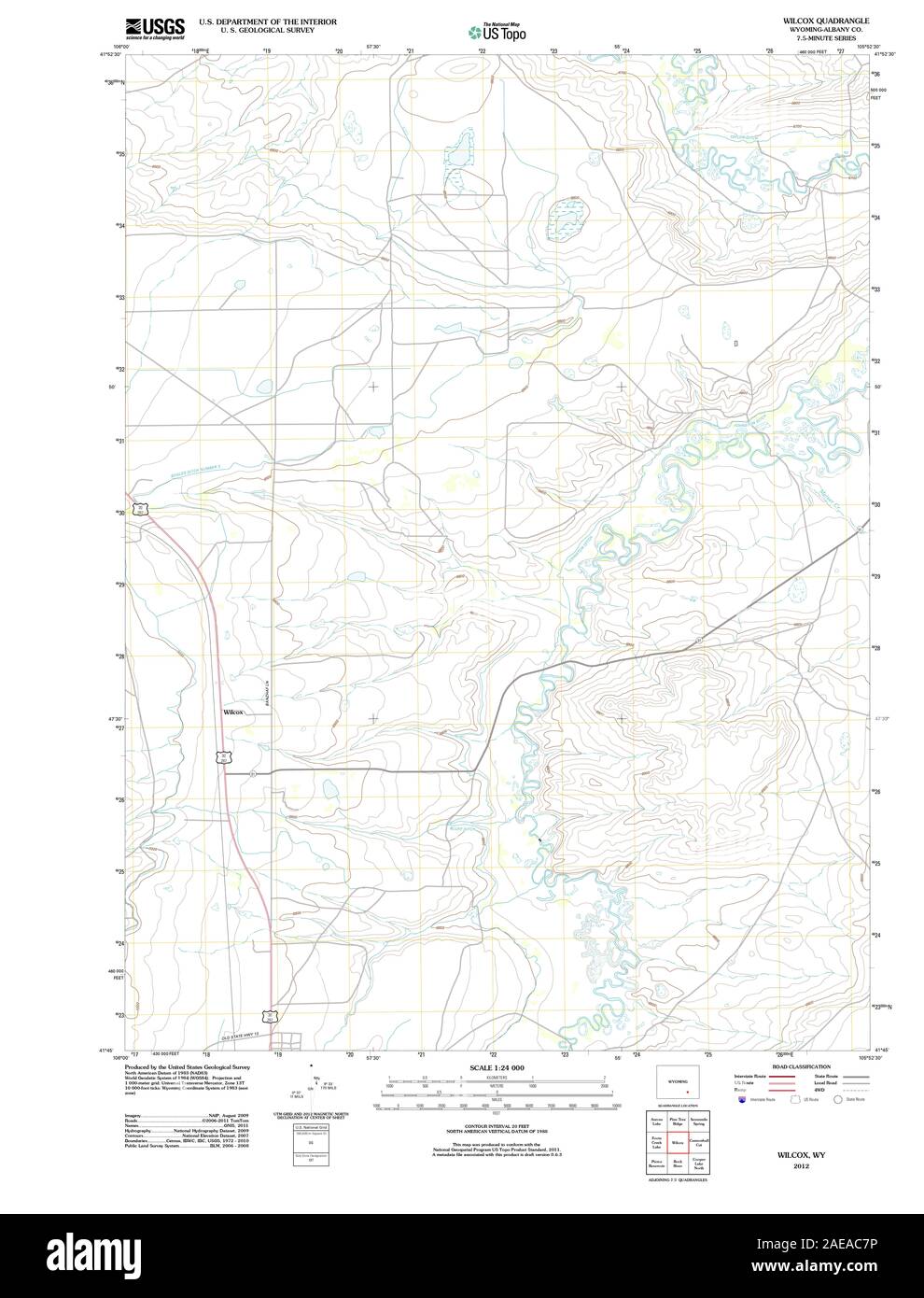 Map of wilcox Cut Out Stock Images & Pictures Alamy