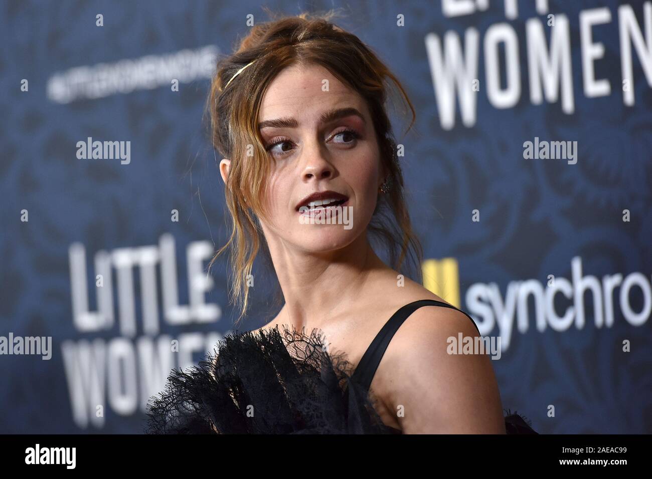 Actress Emma Watson Attends The Little Women” World Premiere Held At