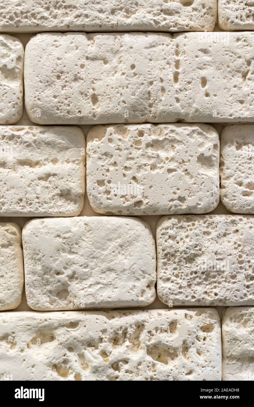 Gray decorative stone background. Gray wall background of concrete