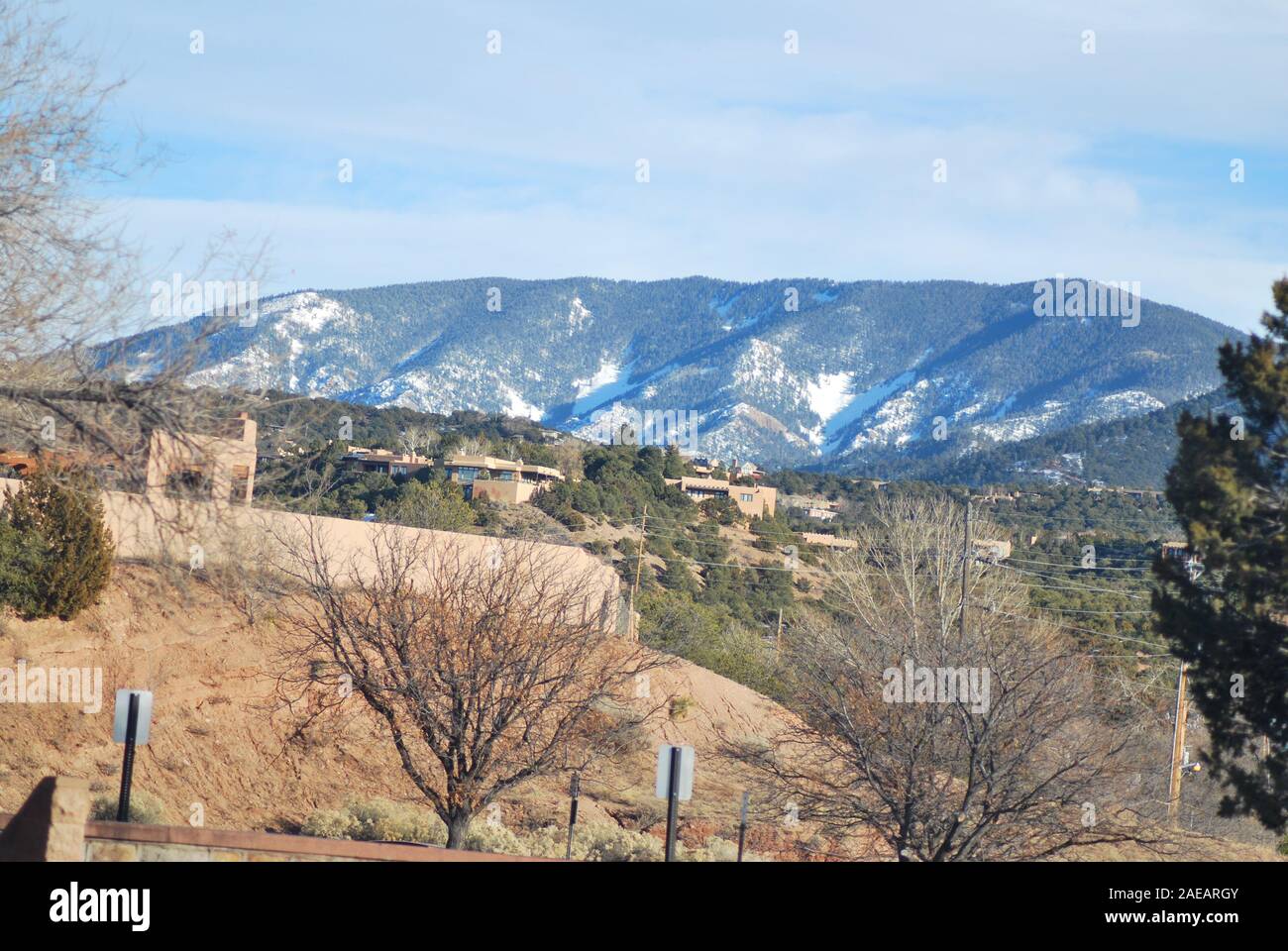 New Mexico landscapes Stock Photo