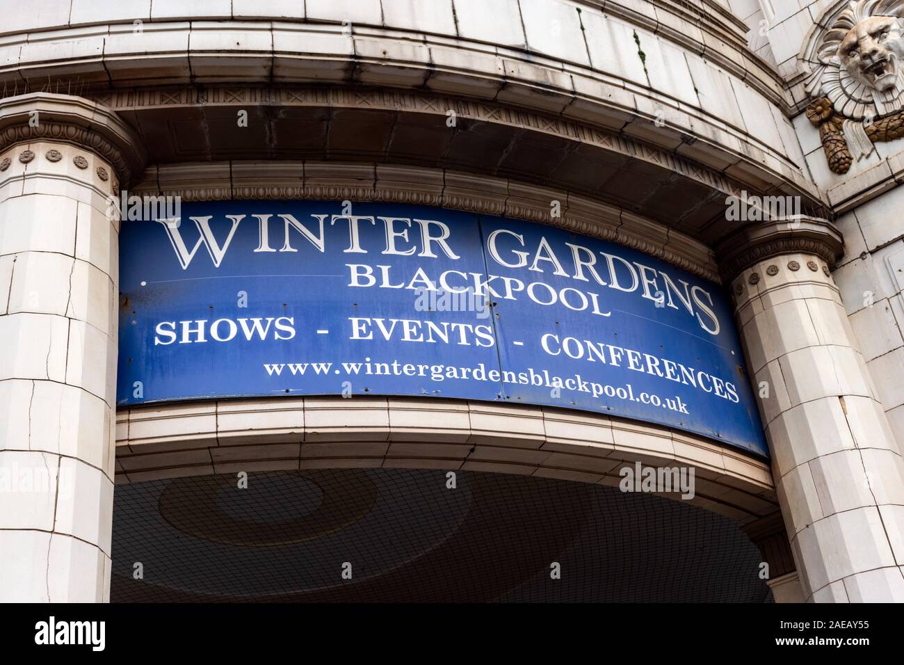Winter Gardens Blackpool Stock Photo Alamy