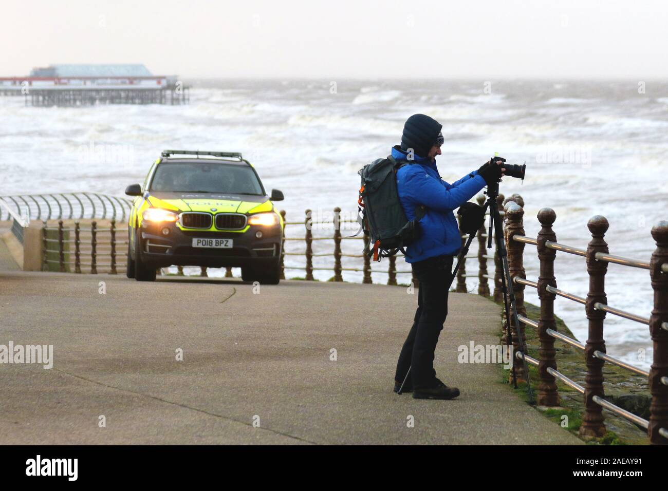 Railings on the promenade in blackpool hires stock photography and