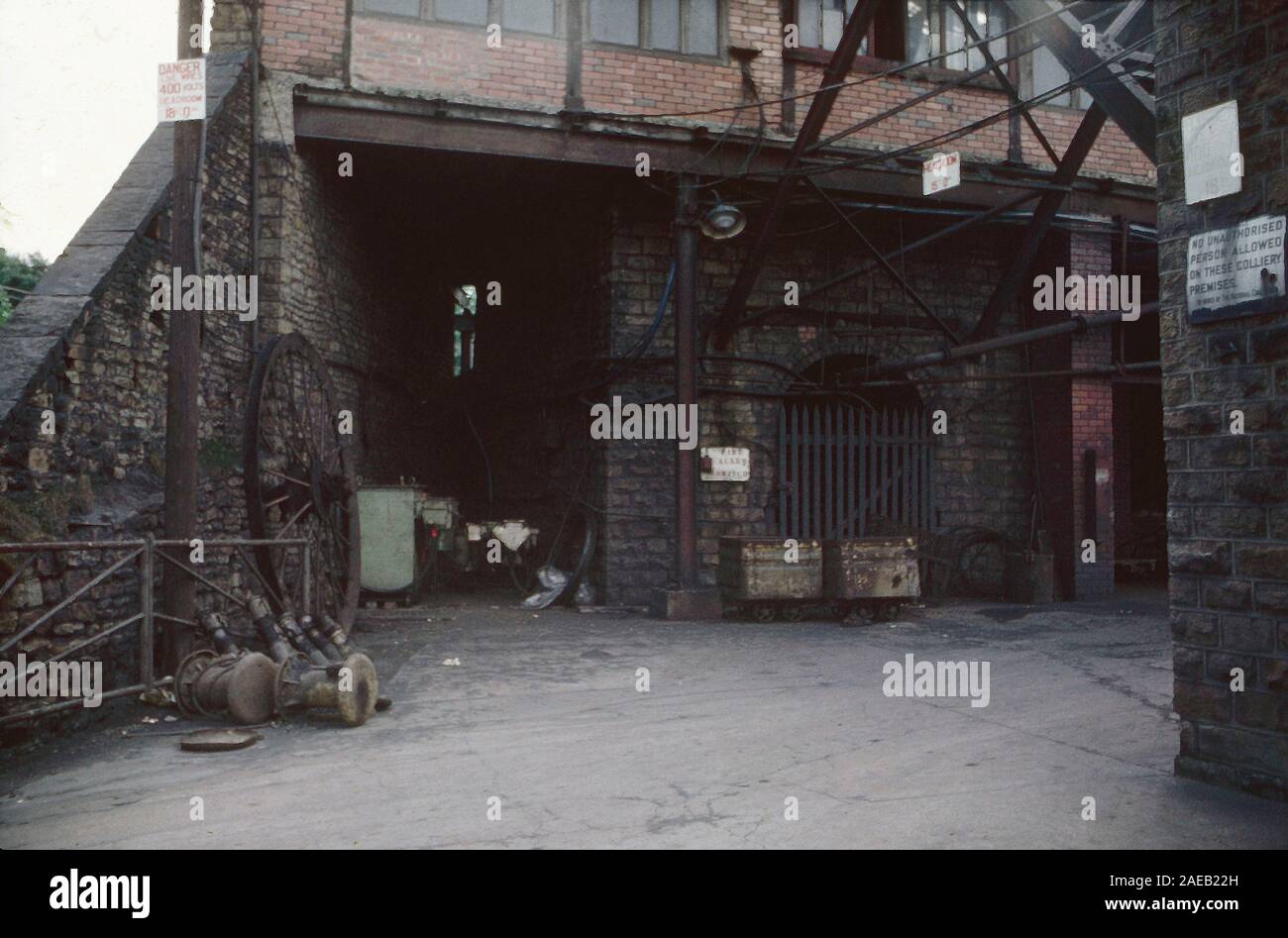 Caphouse Colliery, Wakefield West Yorkshire, in 1976, West Yorkshire