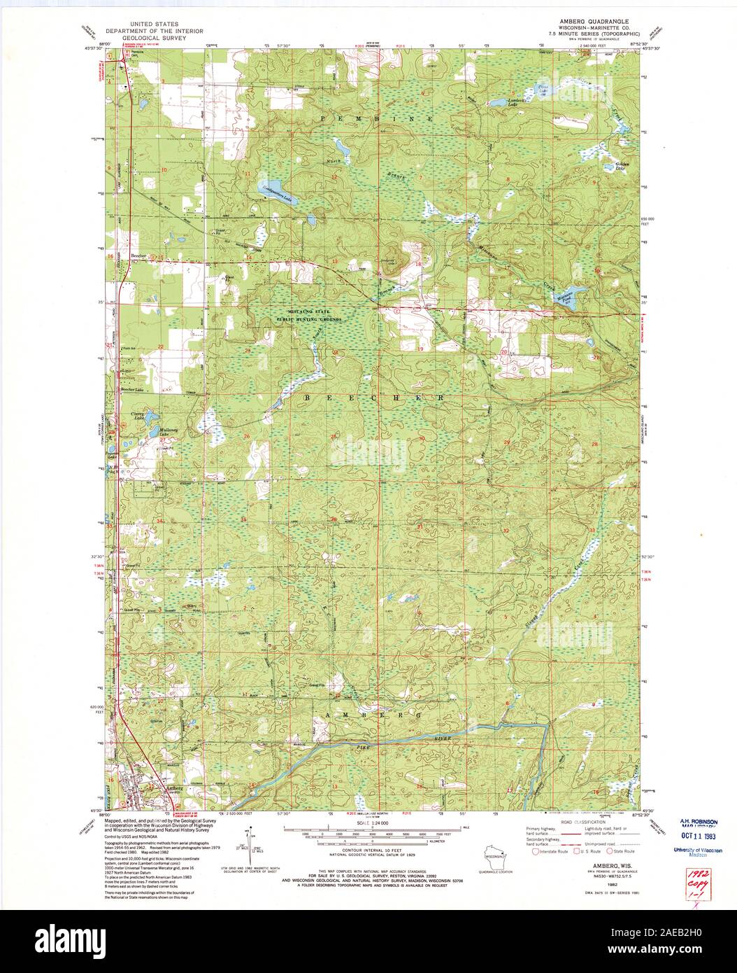 WI Amberg 500023 1982 24000 Restoration Stock Photo Alamy