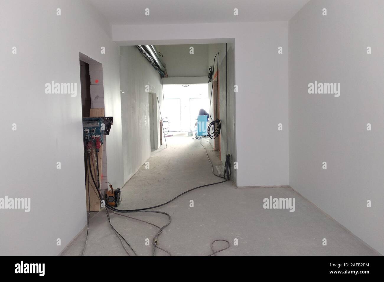 Interior Of A House With Big Room Under Renovation Works Stock Photo Alamy Interior Of A House With Big Room Under Renovation Works Stock Photo Alamy
