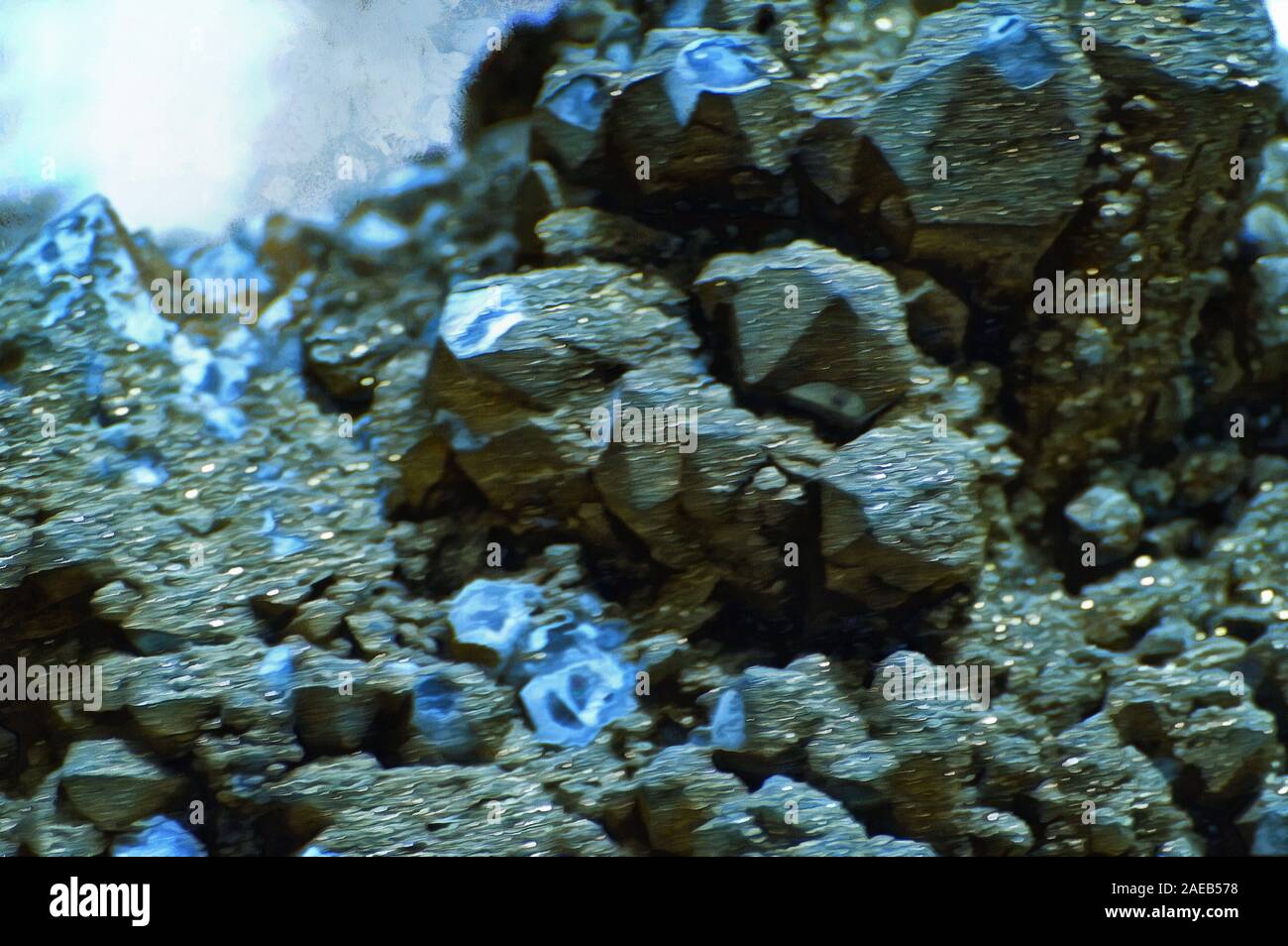 Illustrations minerals Stock Photo
