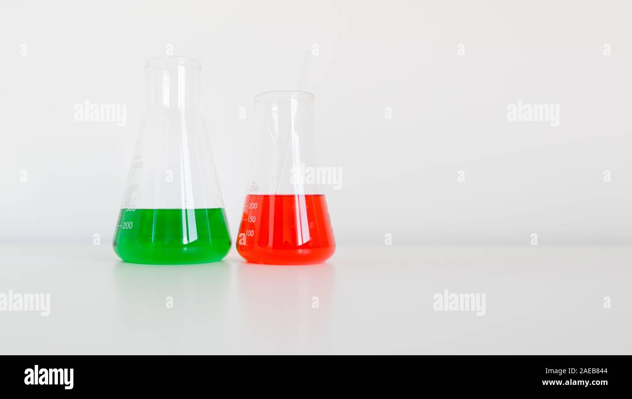 Laboratory equipment. Laboratory glassware Stock Photo Alamy