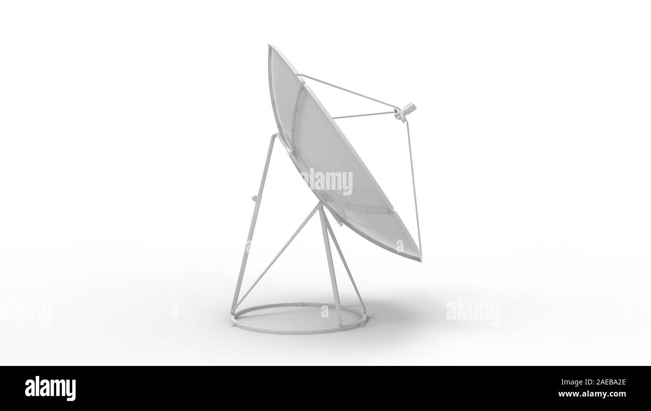 3d rendering of a satelite isolated in a studio background Stock Photo ...