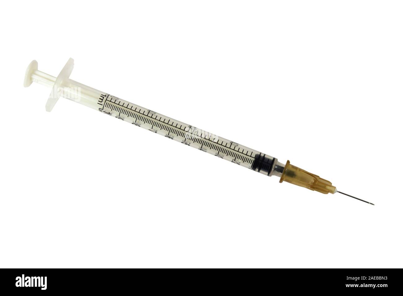 Insulin syringe hi-res stock photography and images - Alamy
