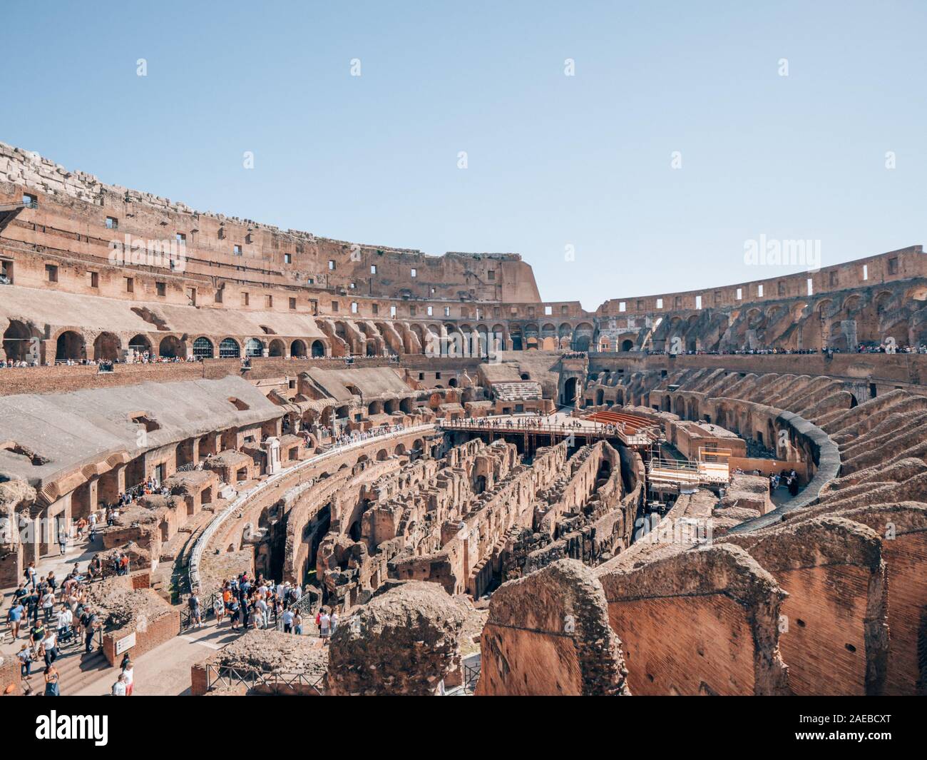 Colosseum in Rome, Italy Stock Photo