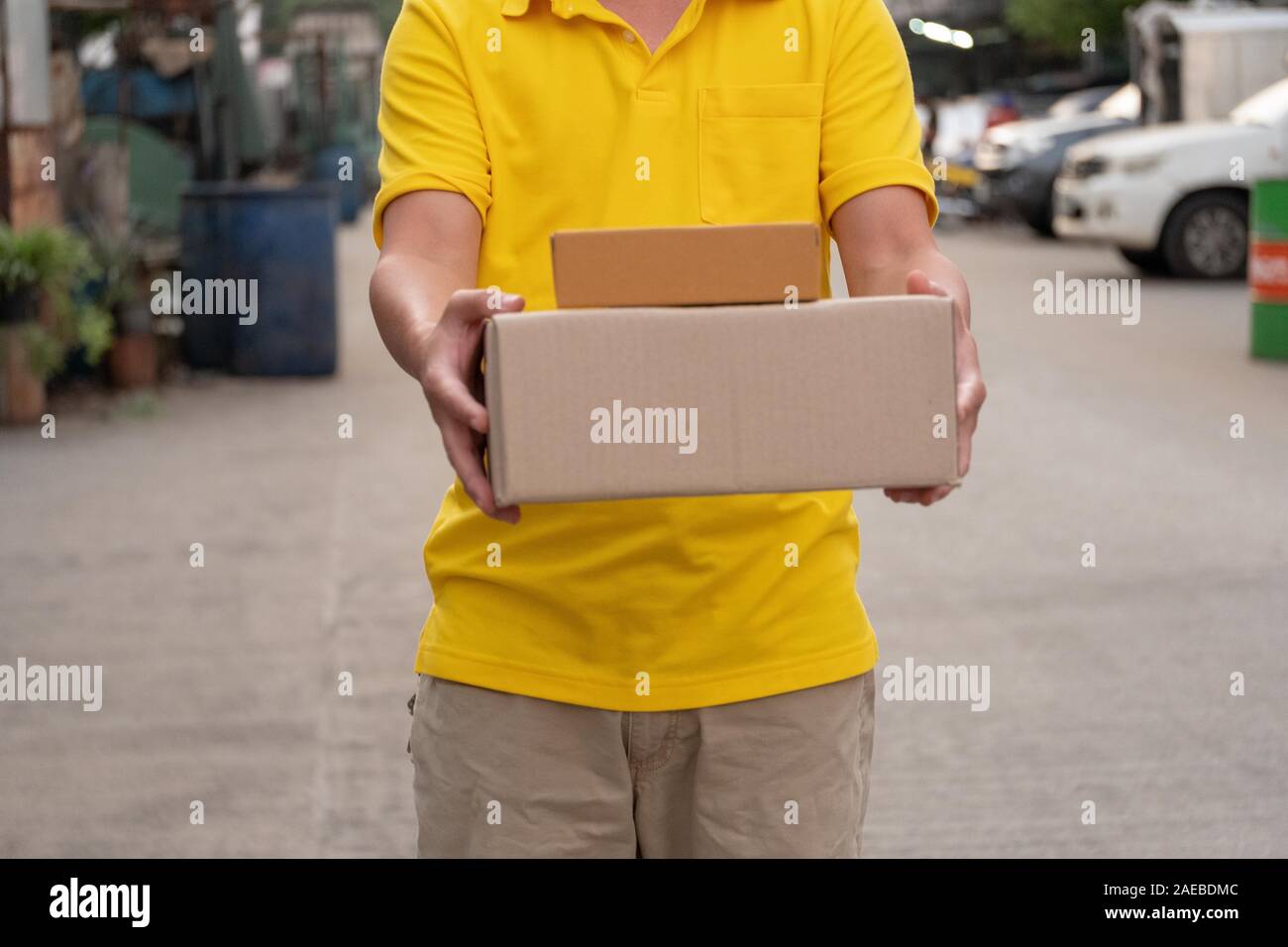 Receive parcels hires stock photography and images Alamy