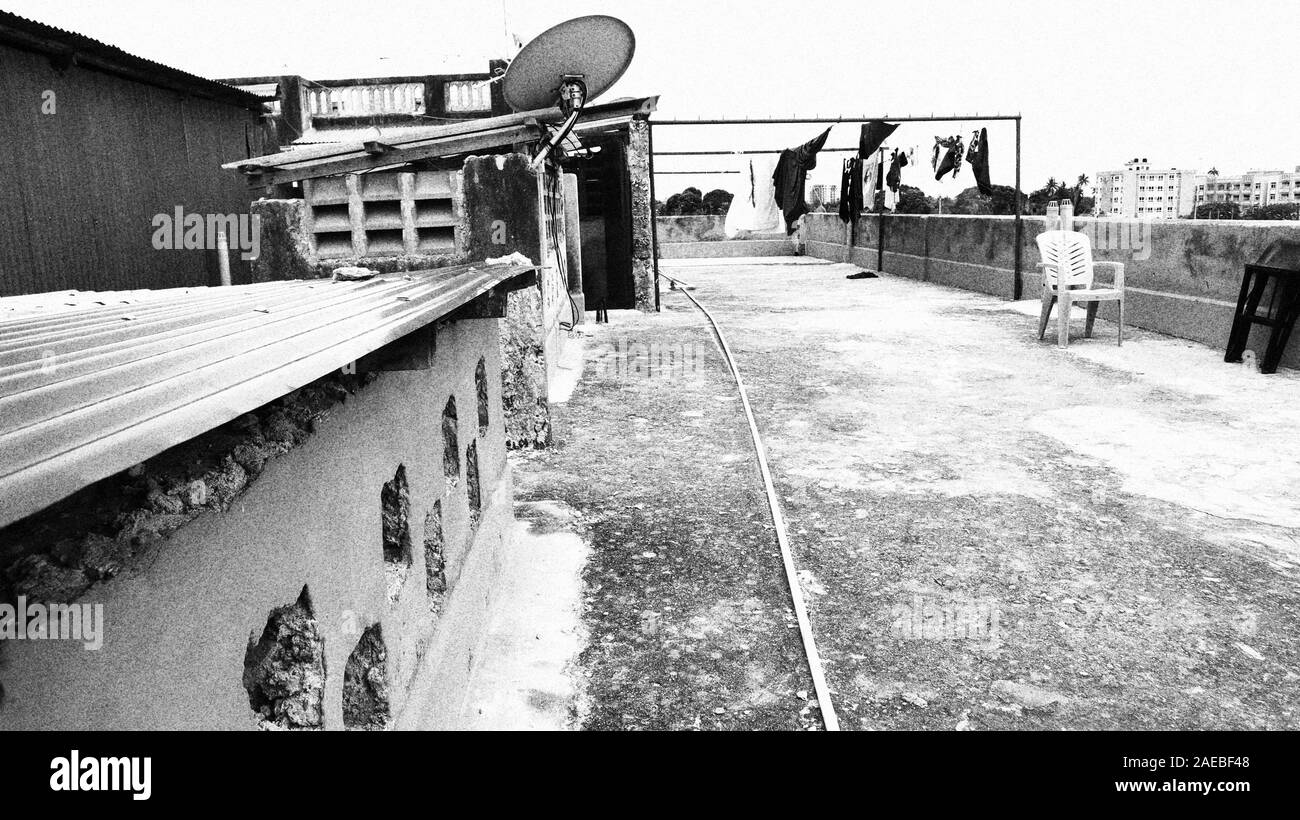 Retro Rooftop A vintage look on the rooftop Stock Photo - Alamy