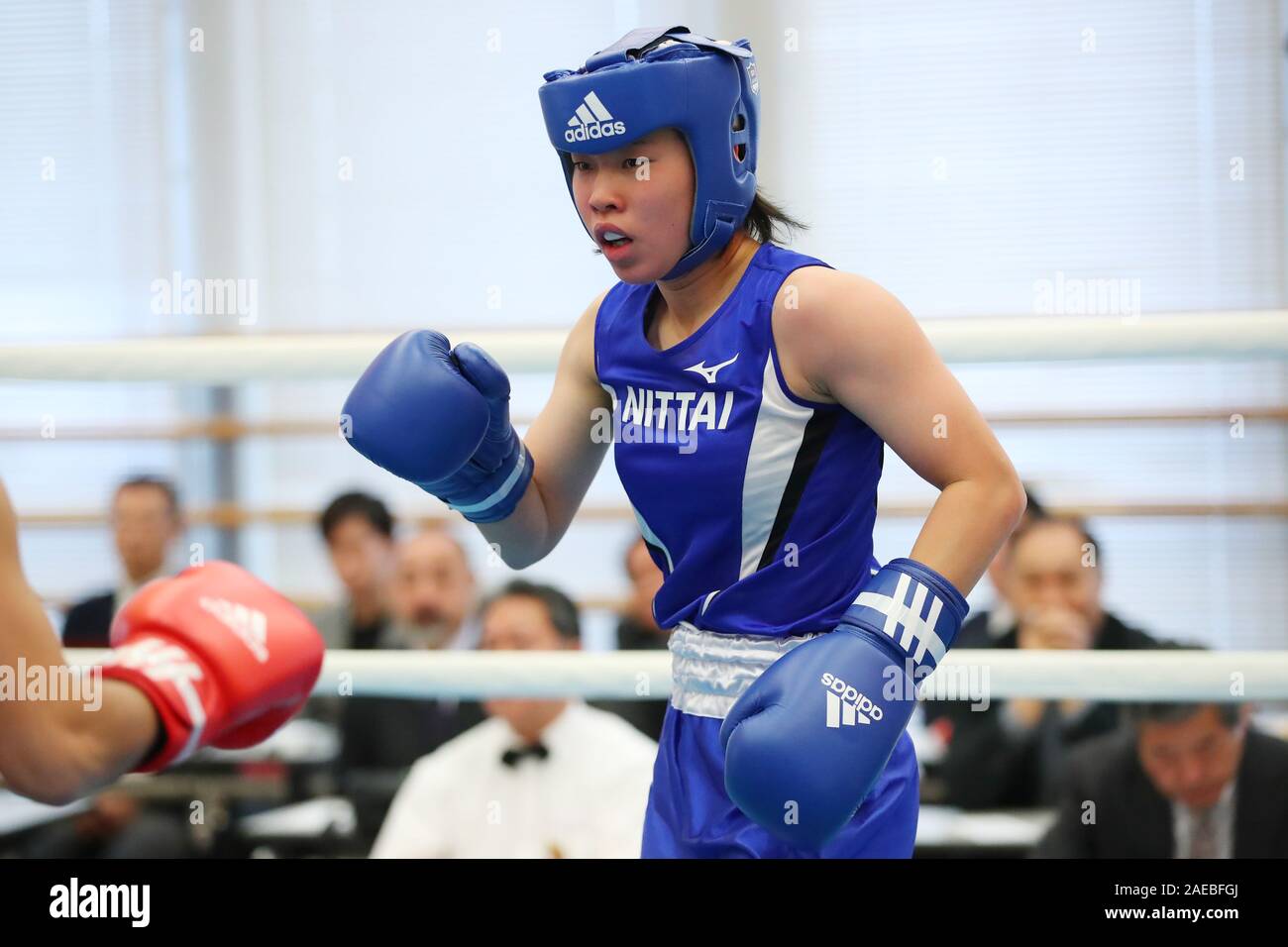 Tokyo Japan 8th Dec 2019 Sena Irie Boxing Amateur Boxing Women S Selection Match Feather Weight For