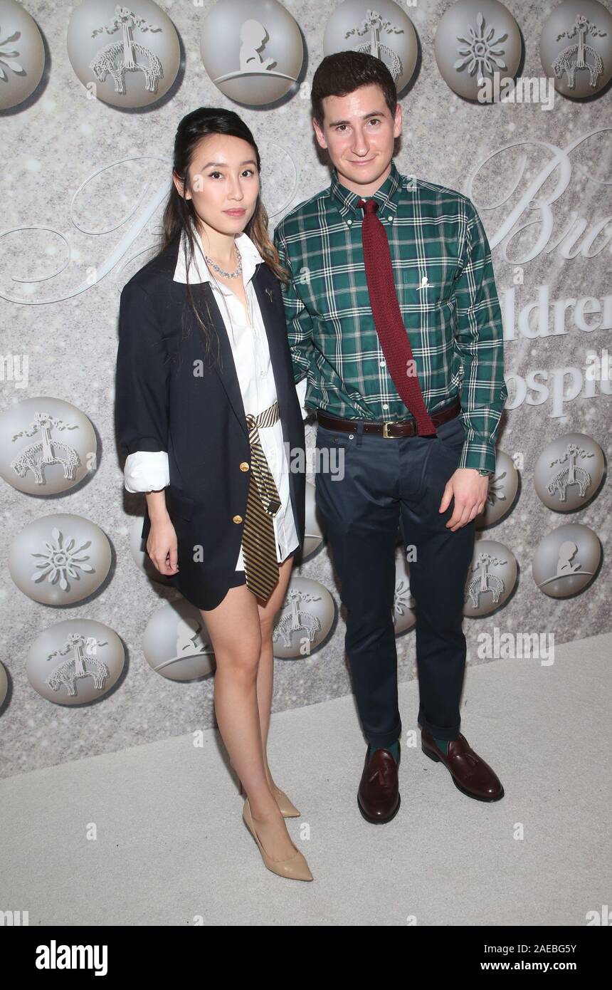 Hollywood, USA. 07th Dec, 2019. WEST HOLLYWOOD, CA - DECEMBER 7: Olivia Sui, Sam Lerner, at Brooks Brothers Annual Holiday Celebration To Benefit St. Jude at The West Hollywood EDITION in West Hollywood, California on December 7, 2019. Credit: MediaPunch Inc/Alamy Live News Stock Photo