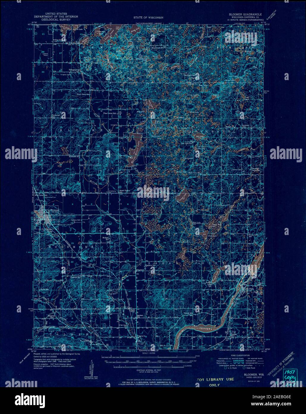 Map of bloomer hires stock photography and images Alamy
