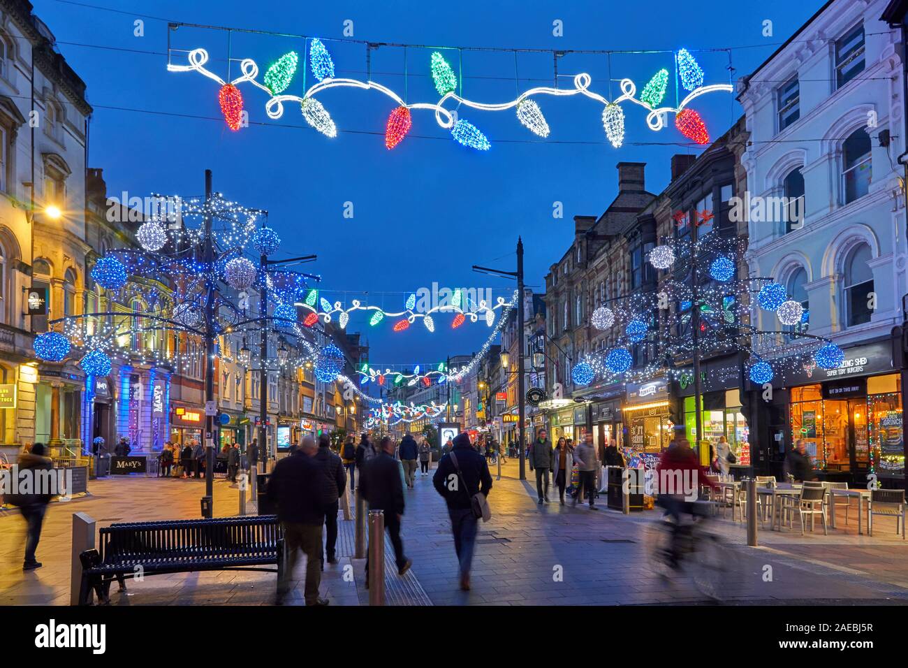Cardiff christmas hires stock photography and images Alamy