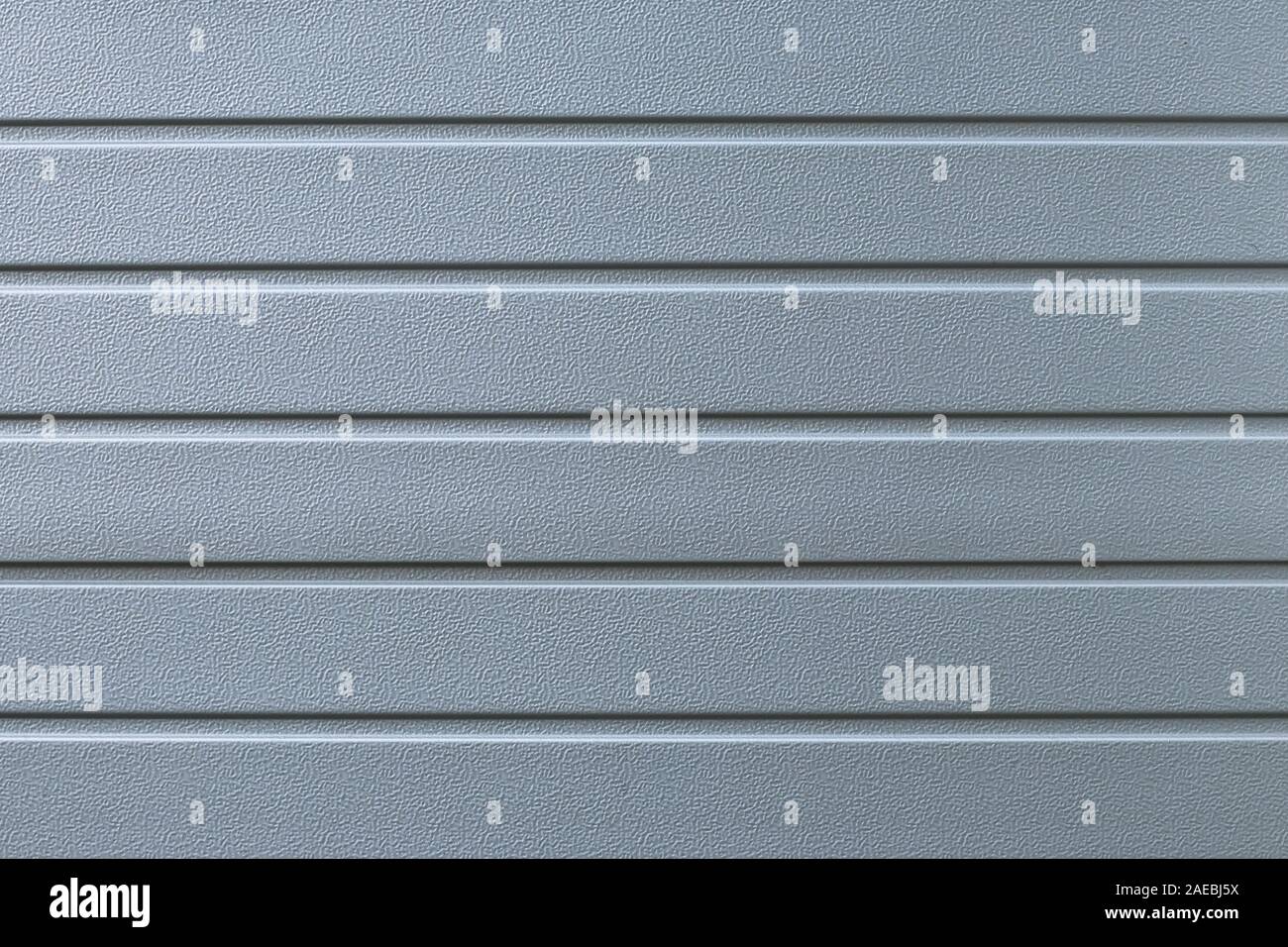 Striped Gray Metal Surface Texture Of Grey Ribbed Metallic Cladding Convex Wall Background With Lines Modern Pattern Of Metal Fence Stock Photo Alamy