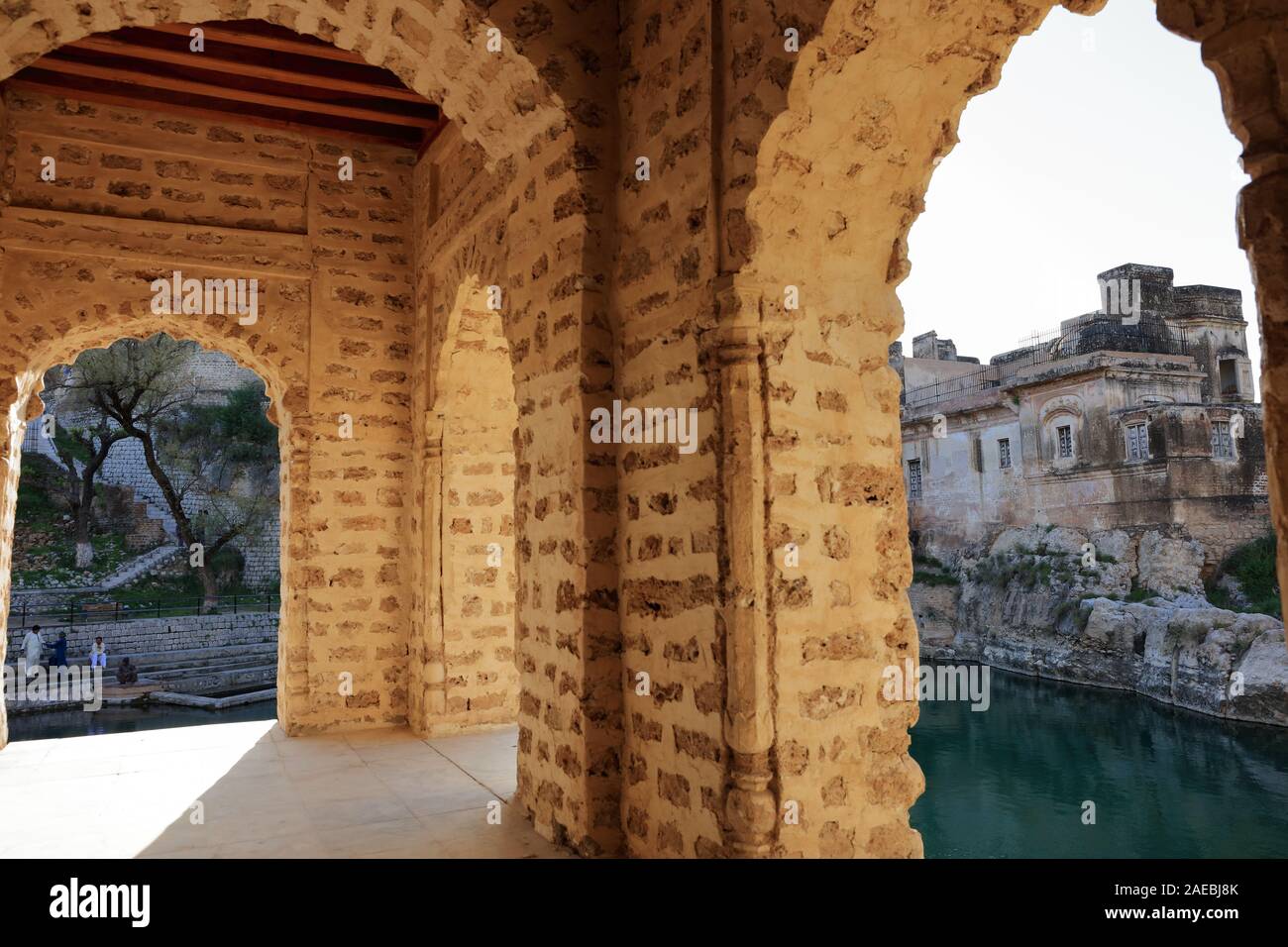 Katas Raj Temple, Pakistan Stock Photo