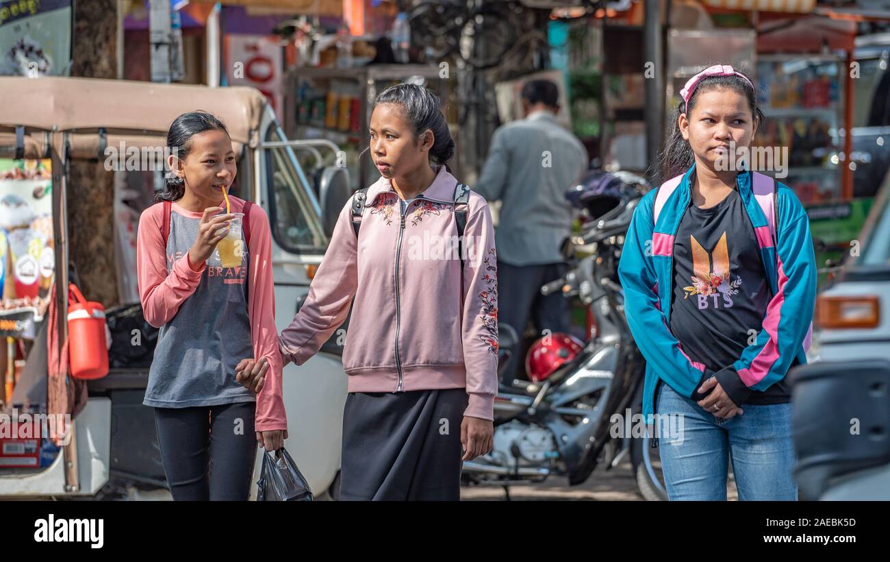 kids of phnom penh Stock Photo - Alamy