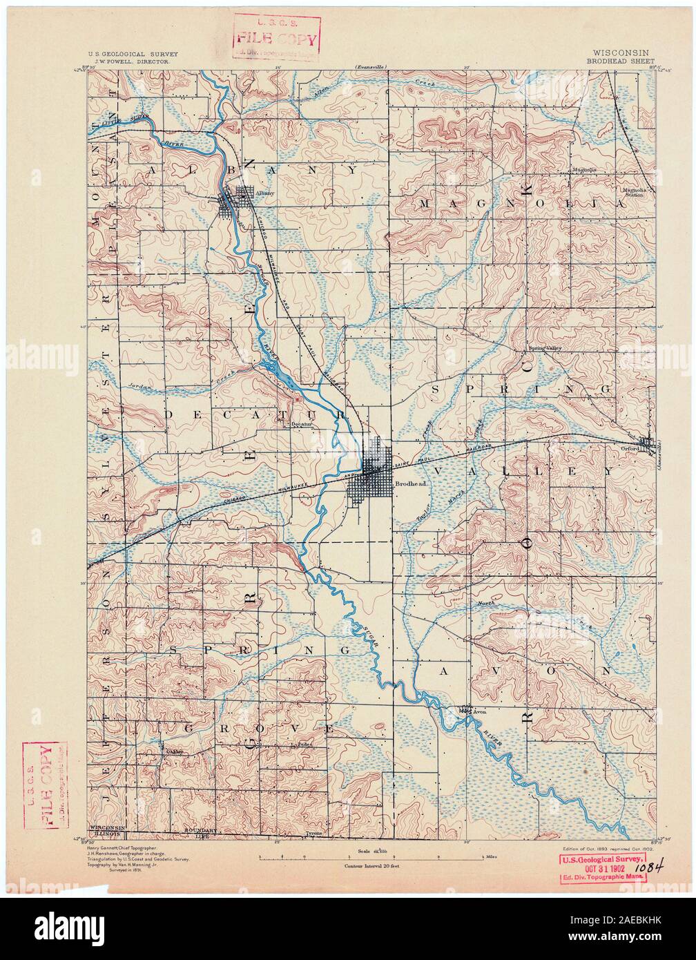 Map of brodhead hires stock photography and images Alamy