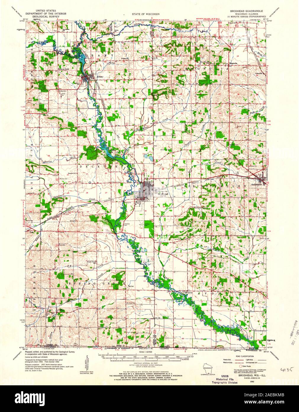 Map of brodhead hires stock photography and images Alamy
