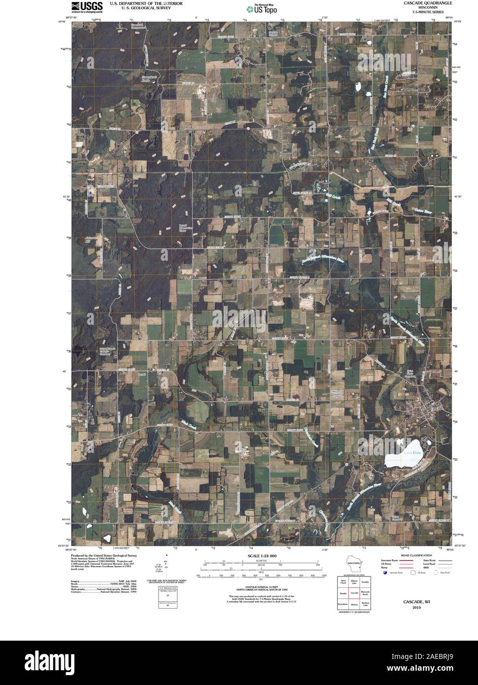 Map of cascade Cut Out Stock Images & Pictures - Alamy