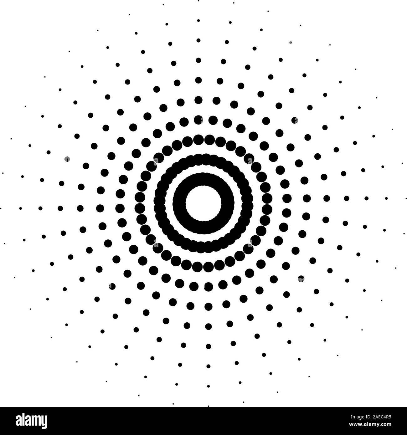Halftone dots abstract background. Vector illustration Stock Vector ...