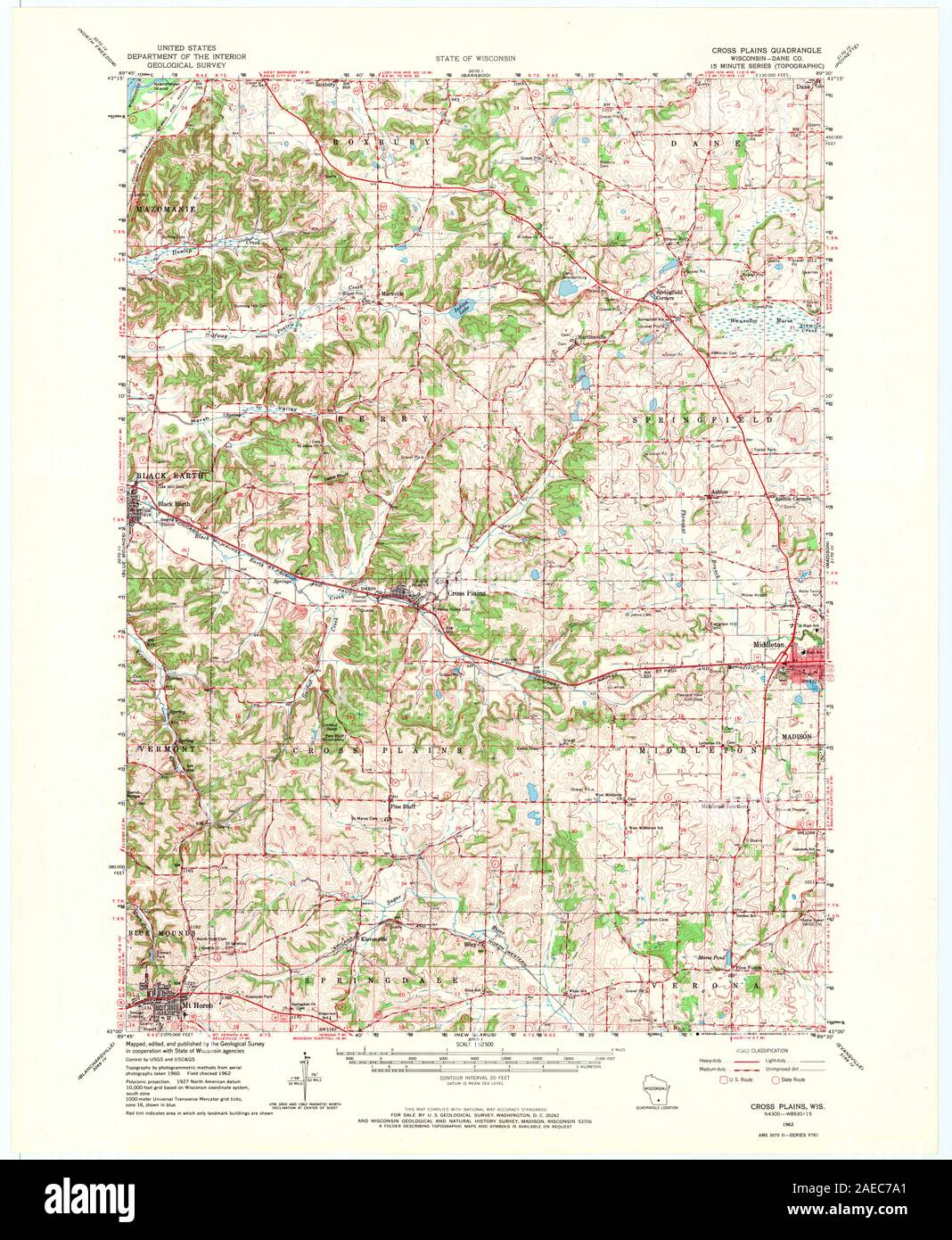 United states topology hires stock photography and images Alamy