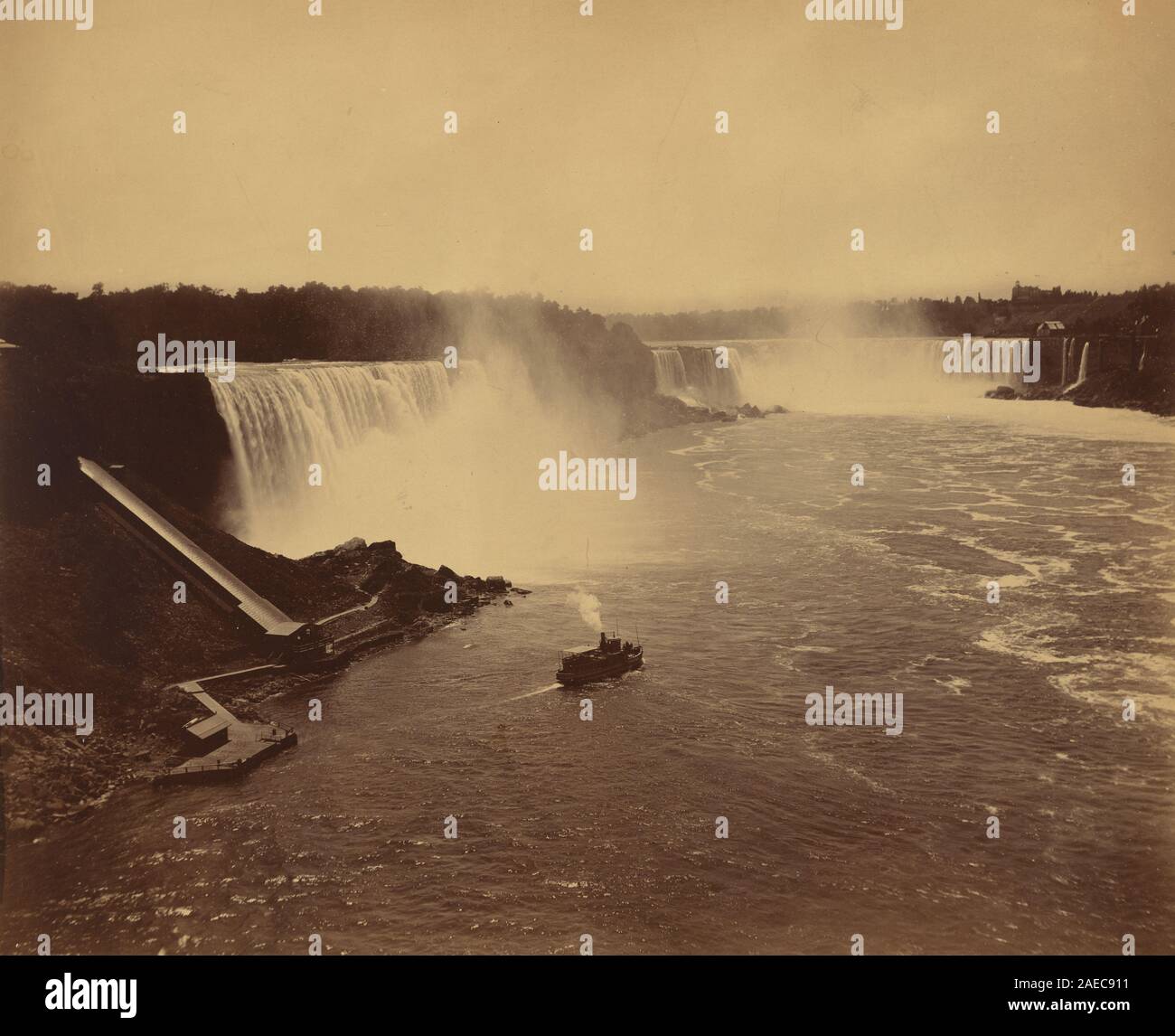 Niagara Falls; circa 1890 date Barker, Niagara Falls, c 1890