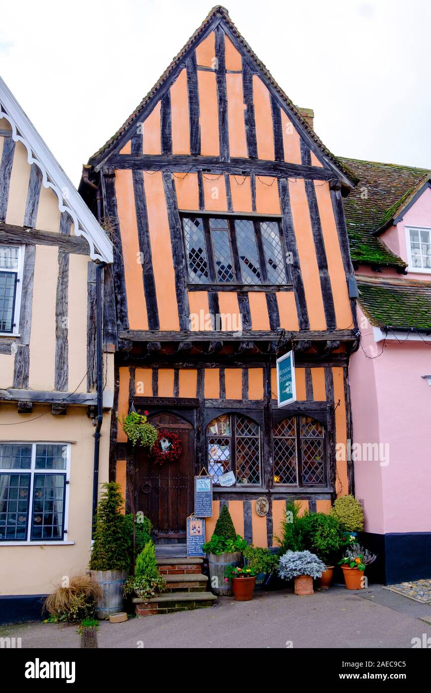The Crooked House which is Munnings Tea Rooms, in the High in Lavenham