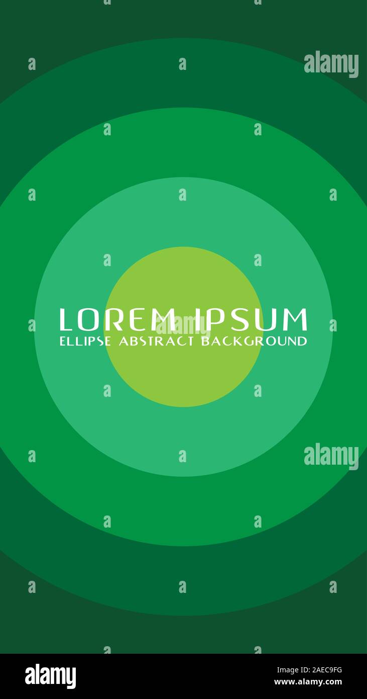 Colorful Ellipse Background Design Concept Abstract Background